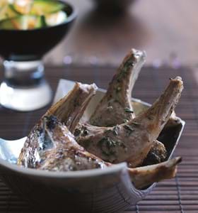 Lamb Chops with Rosemary and Anchovy Butter