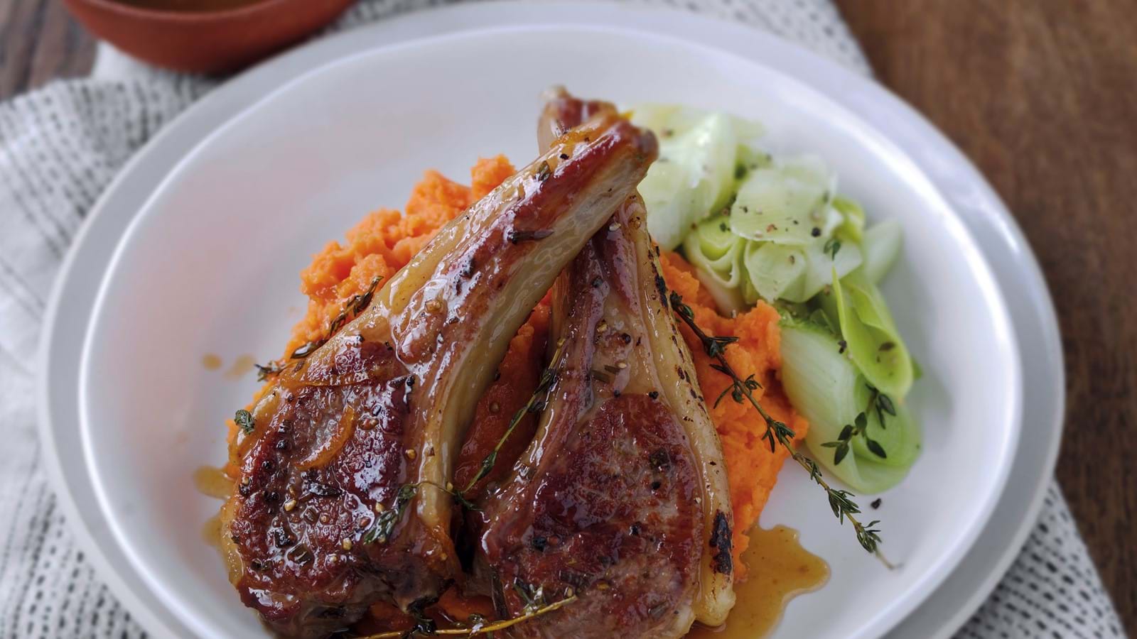 Sticky Citrus Lamb Chops-image