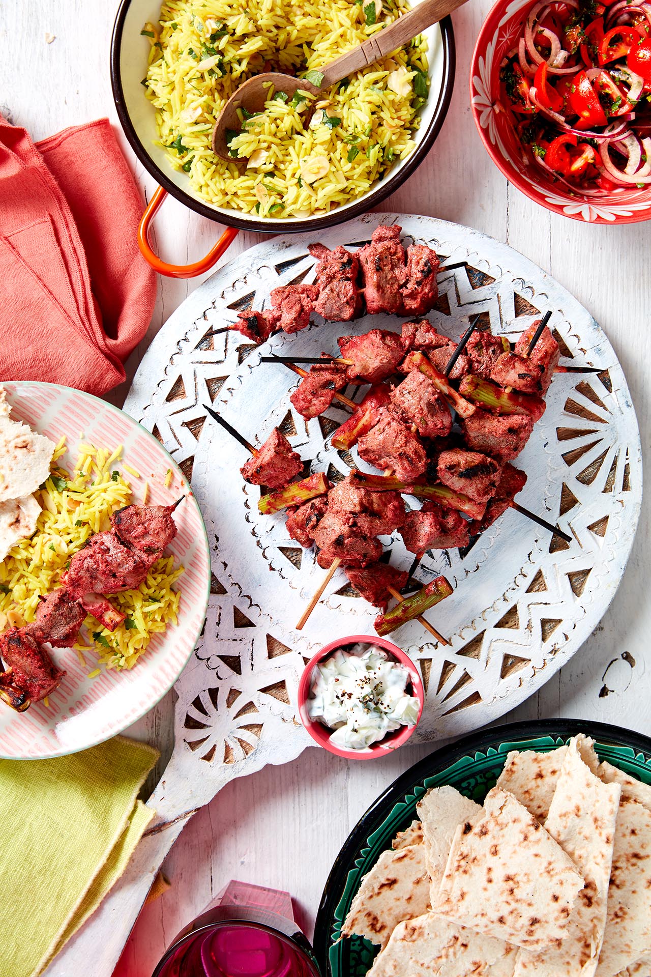 Lamb tikka kebab sales