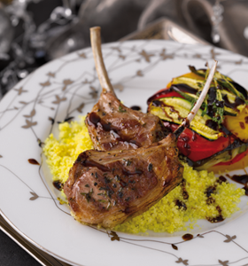 Balsamic Glazed Sticky Lamb Cutlets With Thyme Recipe Simply Beef Lamb