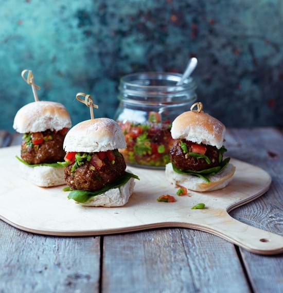 BBQ Keema Lamb Sliders BBQ Keema Lamb Sliders