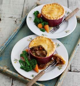 Beef and Ale Pot Pies