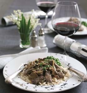 Beef with Dried Mushrooms