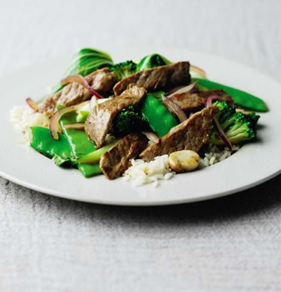 Beefy Spring Stir-Fry