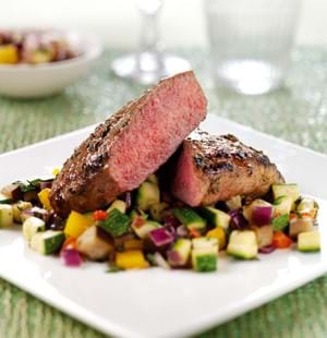 Cannon of Lamb Glazed with Rosemary and Mustard