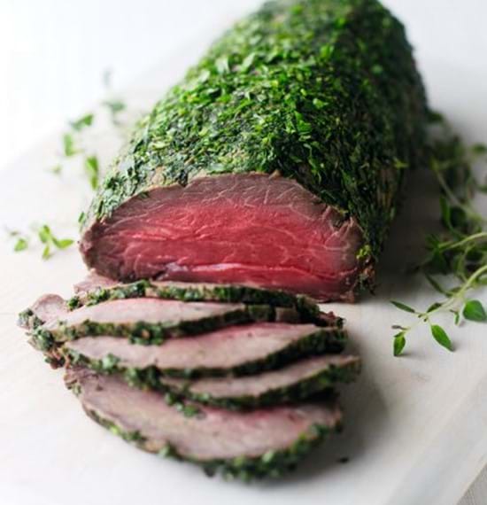 Cured Beef Fillet with Herbs Cured Beef Fillet with Herbs
