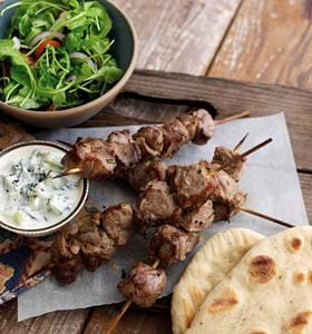Grilled Lamb with Anchovy and Mustard