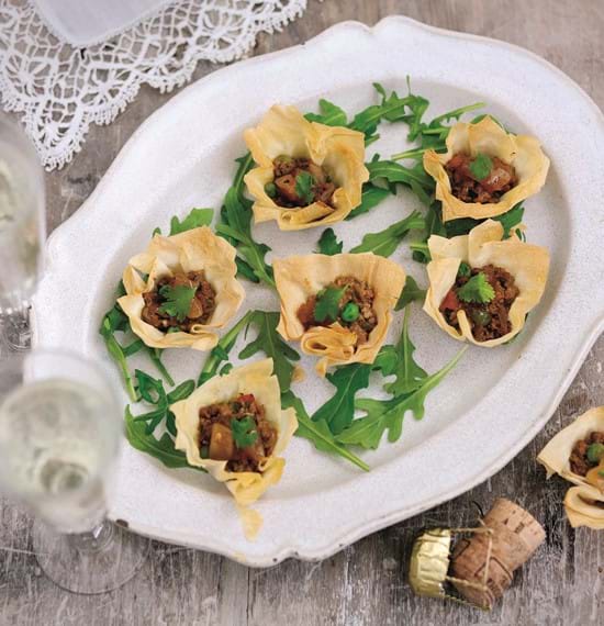Keema Canapés Keema Canapés