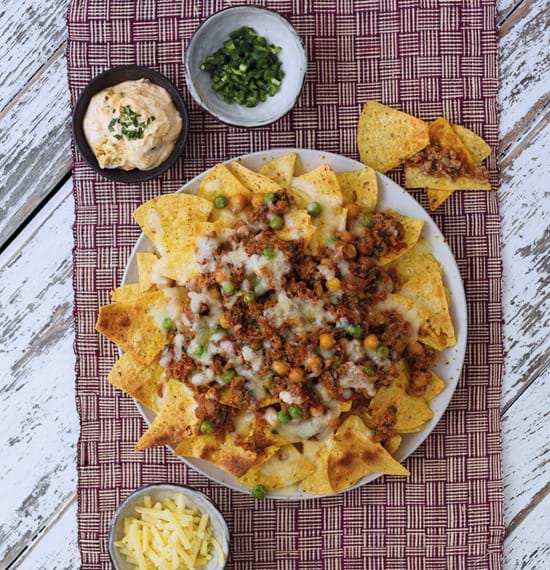 Keema Nachos Keema Nachos