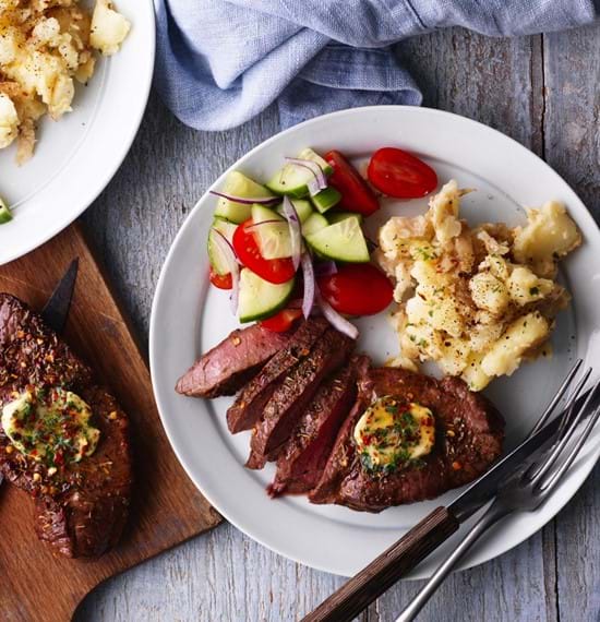 Lamb Leg Steaks with Chilli Butter | Recipe | Simply Beef & Lamb