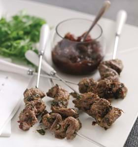 Lamb Skewers with Lemon and Chilli