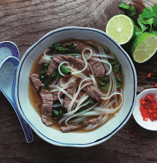 Light Beef Miso Soup with Watercress