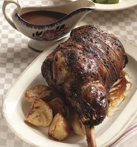 Maple Syrup and Orange Glazed Lamb