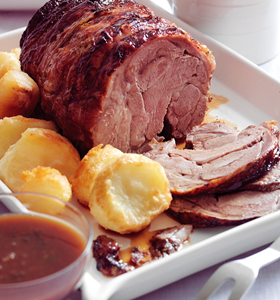 Mint and Lime Roast Lamb