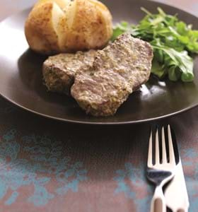 Mustard Marinated Steaks