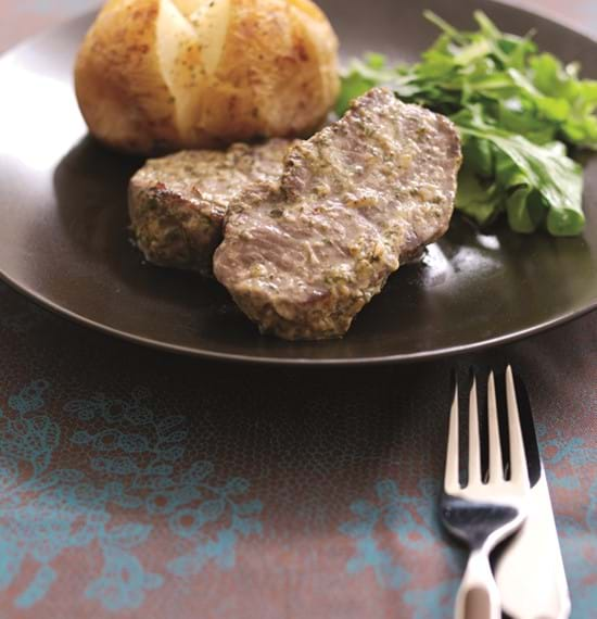 Mustard Marinated Steaks