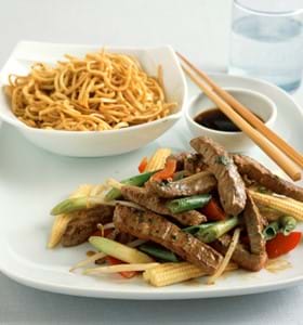 Pan Asian Beef Stir-fry