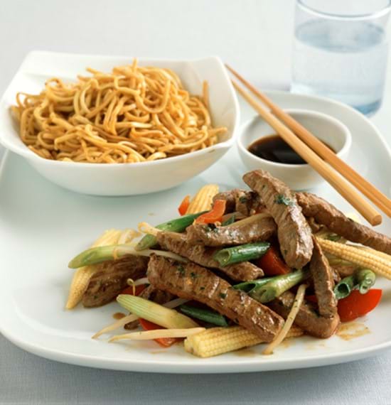 Pan Asian Beef Stir-fry