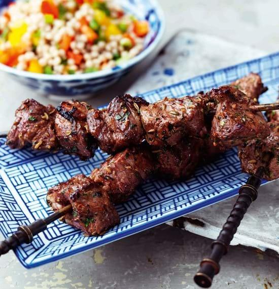 Pan Asian Lamb Skewers