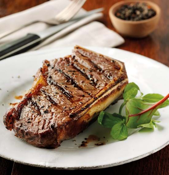 Pan-Fried Bone-in Sirloin Steak