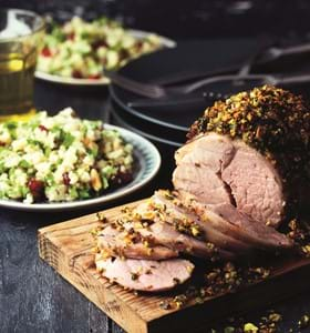 Pistachio and Orange Crusted Lamb Mini Roast