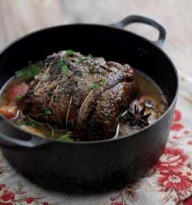 Pot Roast Beef with Plums and Star Anise (Slow Cooker version)