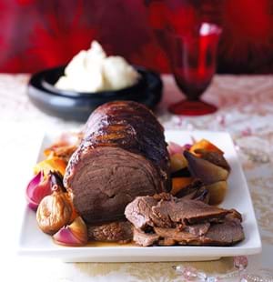 Pot Roast Brisket with Christmas Spices