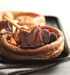 Roast Beef with Yorkshire Puddings