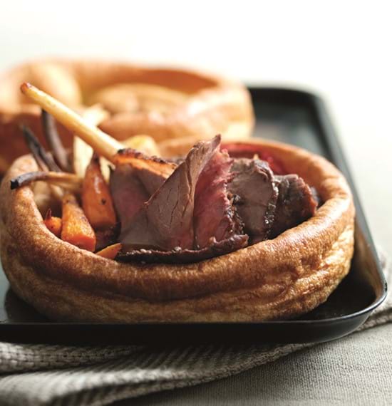 Roast Beef with Yorkshire Puddings