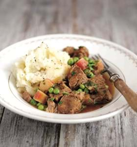 Slow Cooked Lamb with Rhubarb