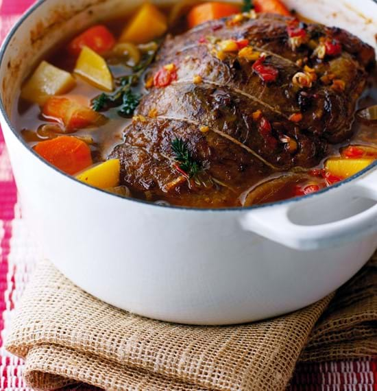 Stuffed Beef Pot Roast