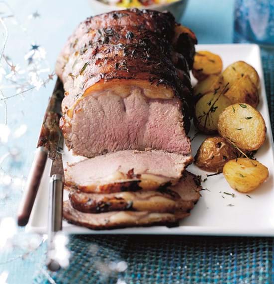 Tequila Roast Beef with Orange and Red Onion Relish