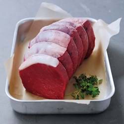 Topside beef joint