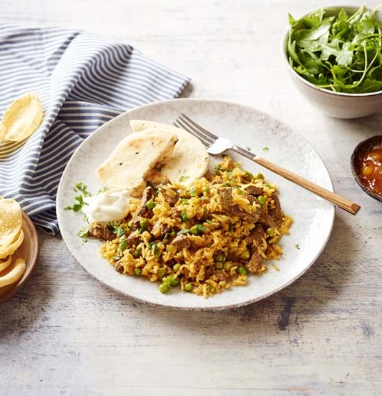 Quick Beef Biryani