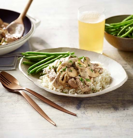 Quick Beef Thin Cut Stroganoff