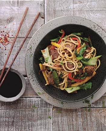 Oriental Lamb Stir-fry