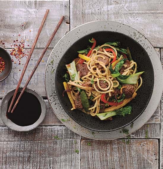 Oriental Lamb Stir-fry