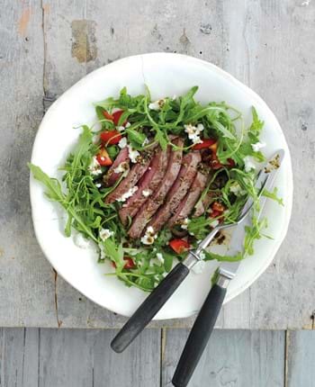 Italian Style Lamb with Tomatoes and Feta
