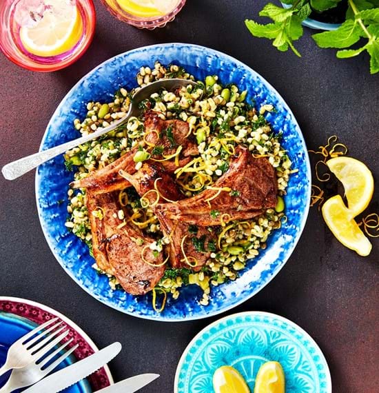 Sticky Maple-Glazed Lamb Chops Sticky Maple-Glazed Lamb Chops