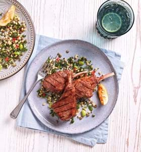 Sticky Maple-Glazed Lamb Chops