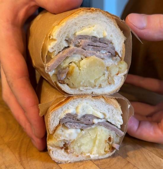 Nathan's Sunday Roast Beef Sub