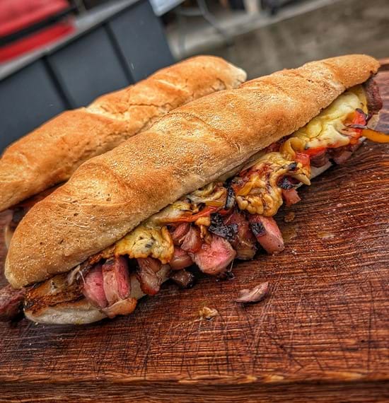 Elky's Grilled Sirloin Cheesesteak