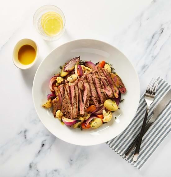 Beef Steak Roast Bowl Beef steak roast bowl